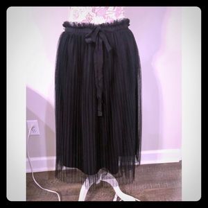 Black Tulle Skirt